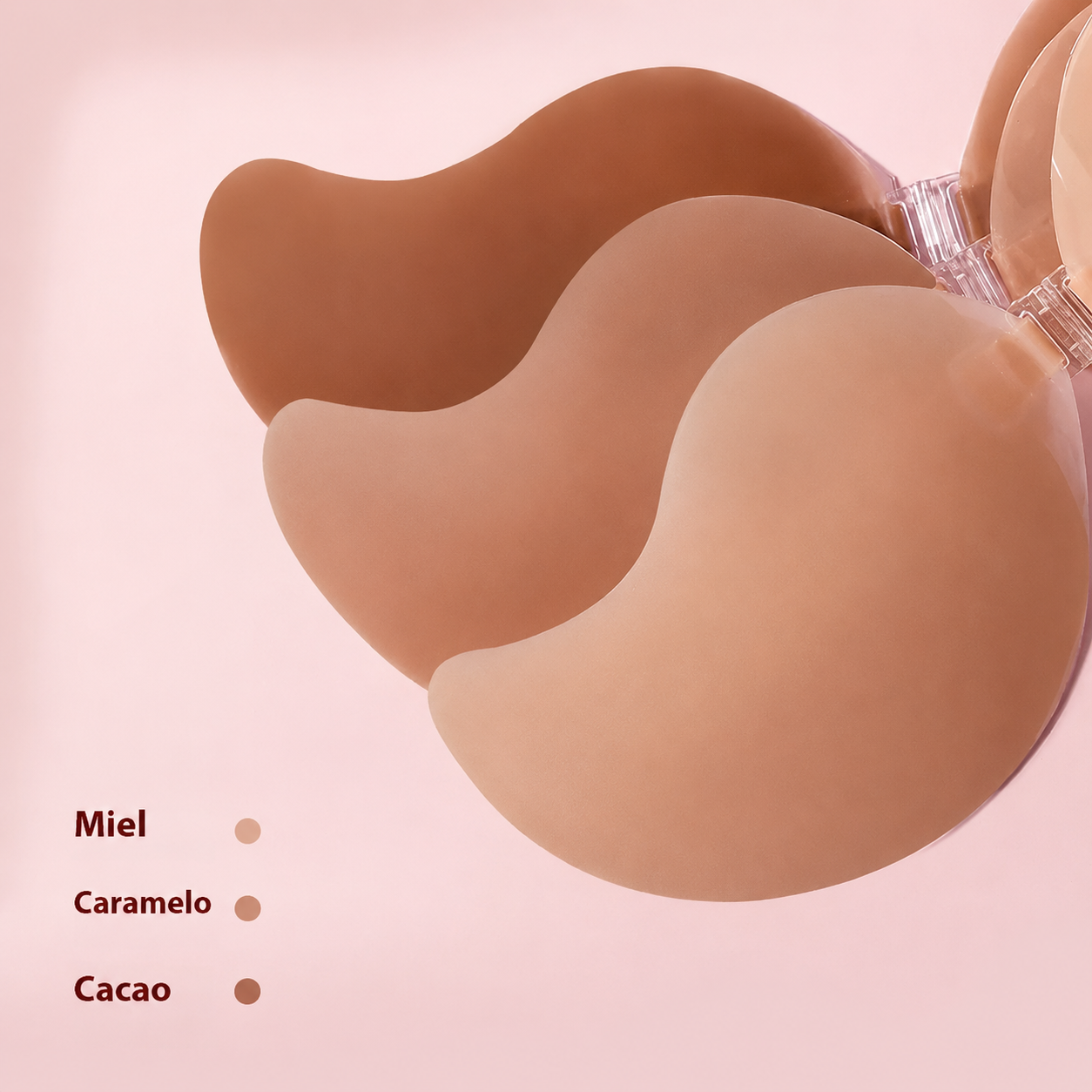 VELUM Cleavage® – Sujetador Adhesivo Invisible de Silicona con Escote Esculpido