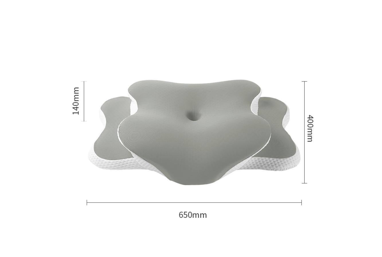 Almohada Cervical VELUM® — Espuma Viscoelástica Ergonómica