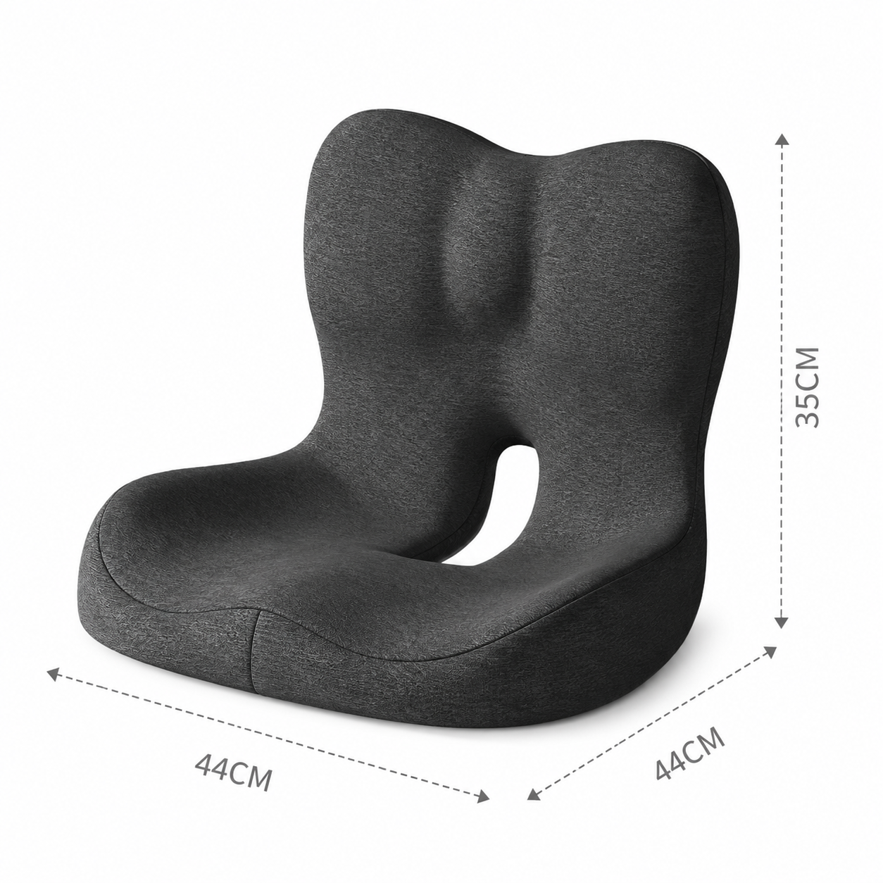 Asiento Ergonómico VELUM® — Cojín Lumbar de Espuma Viscoelástica